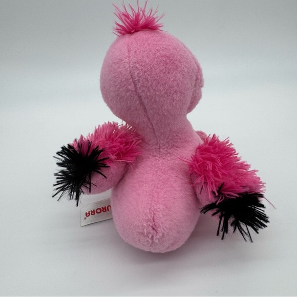 Pink Stuffed Animal Toy with Rainbow Beak - Picture 7 of 7
